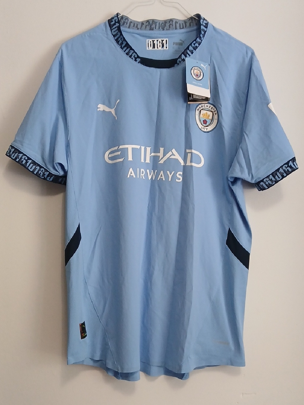 Puma Manchester City 3XL Mens Authentic Jersey- 2024/25 New With Tags